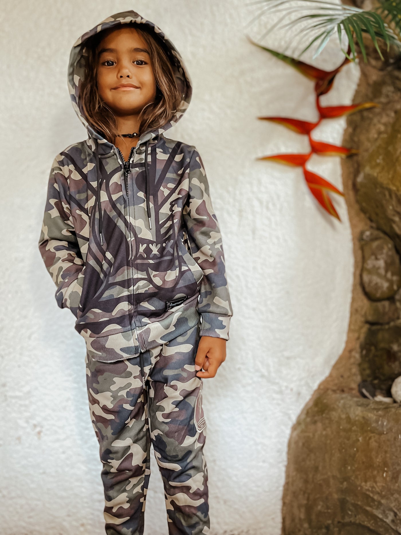 Pyjama garçon "Tahitian x army"