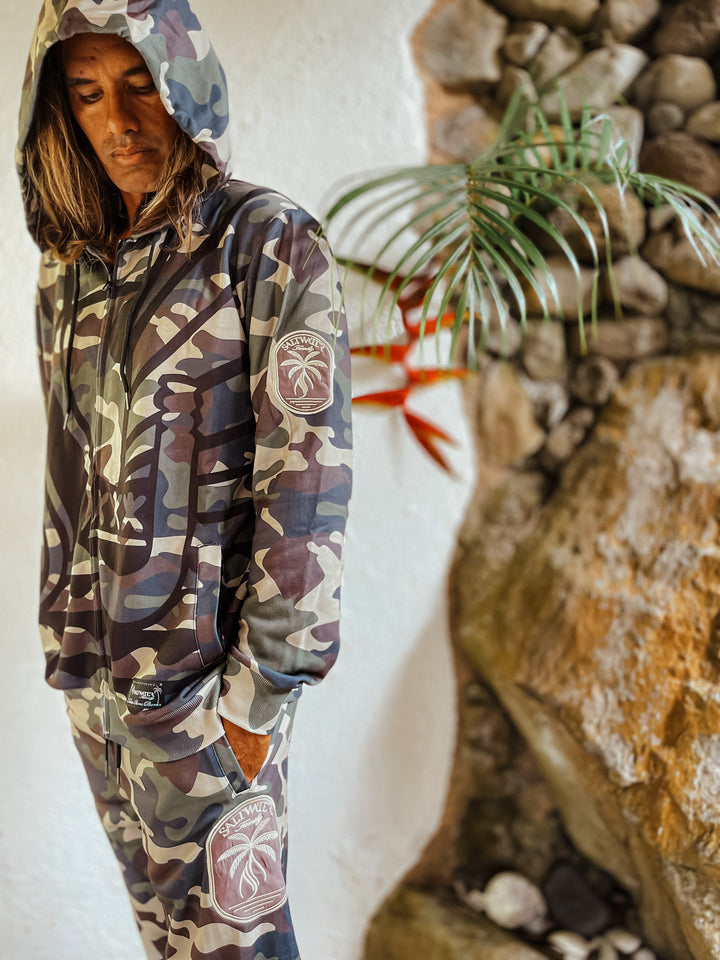 Pyjama "Tahitian x army"