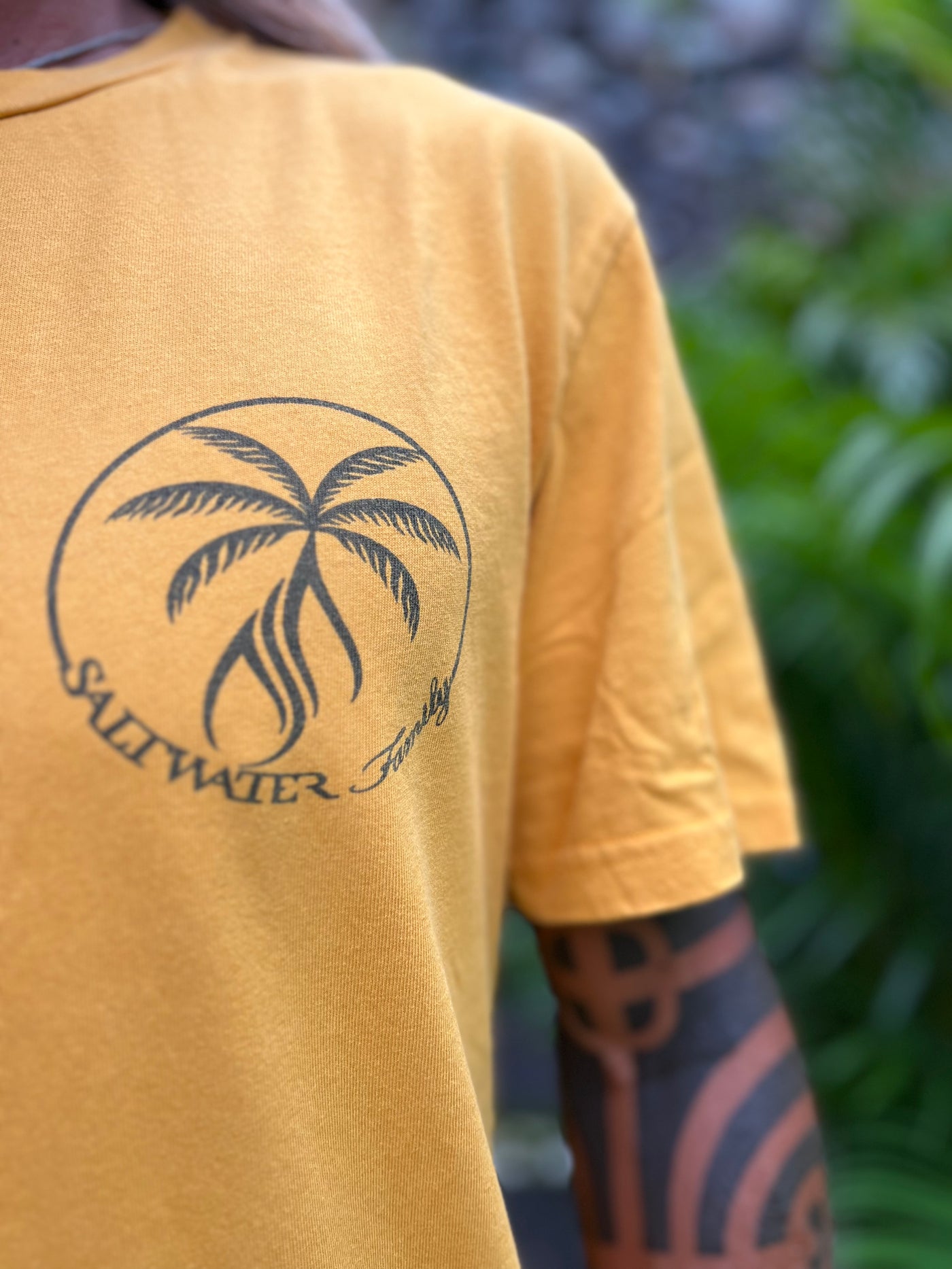 T-shirt homme Orange « Motu »