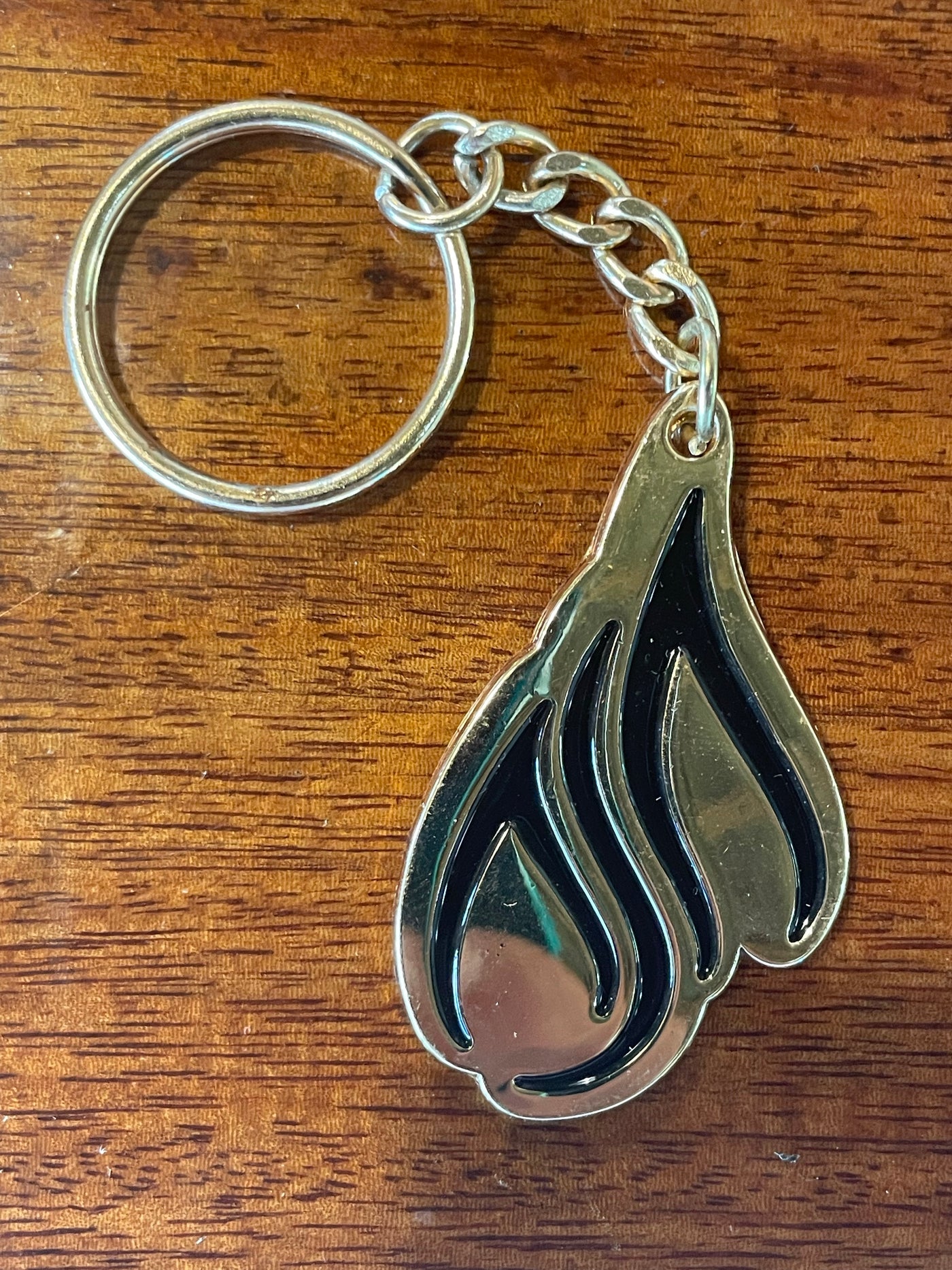 Porte-clé logo couleur argent